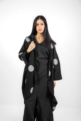 Dotted Cardigan - Black